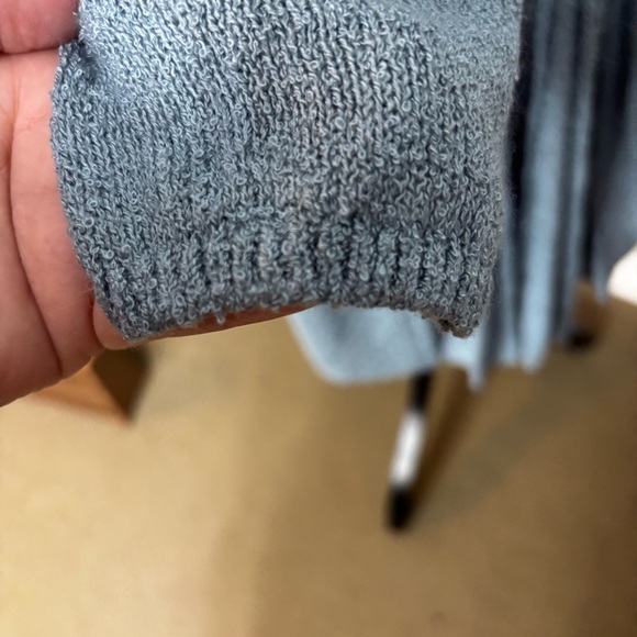 Soft Surroundings Long Open Front Cardigan Women’s Small Longline Accordion - Picture 3 of 10